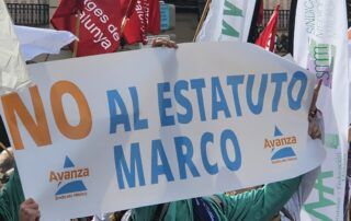 El Sindicato Medico Avanza acude a Madrid para manifestarse contra el estatuto marco