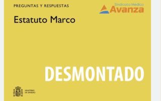 los médicos rechazan el borrador del nuevo estatuto marco