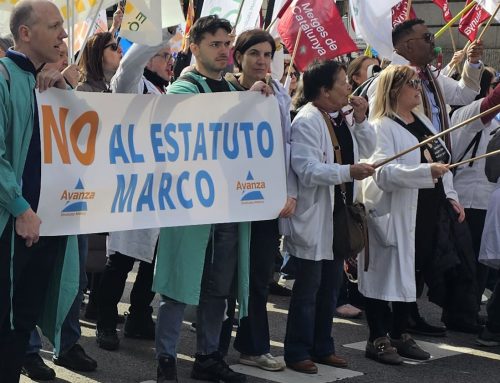 Huelga 13 de junio en contra de la redacción del Estatuto Marco