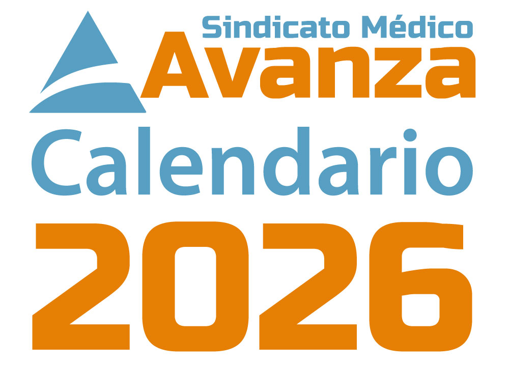 Portada del calendario laboral 2026 del Sindicato Médico Avanza