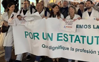 Representación institucional en la movilización médica
