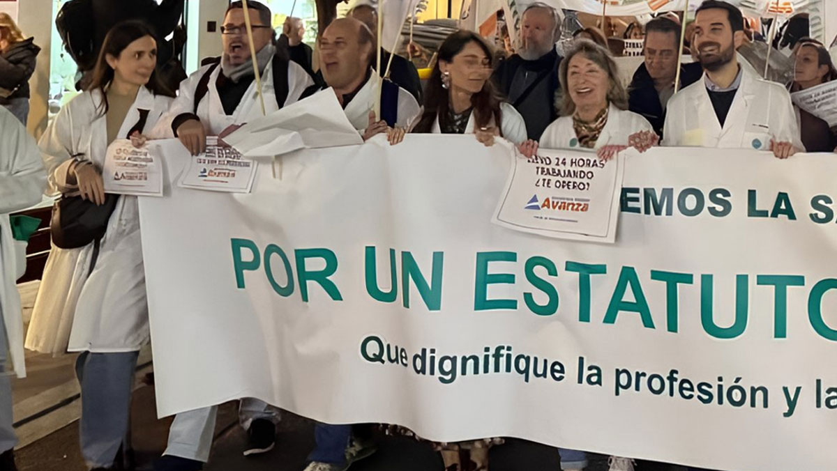 Representación institucional en la movilización médica