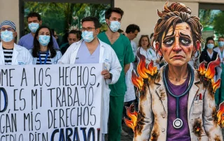 Huelga de médicos en mayo: Avanza denuncia el burnout profesional