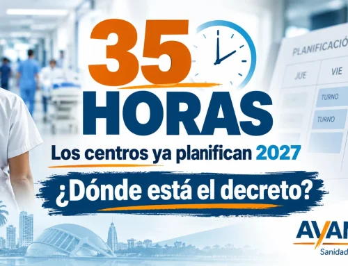 35 horas en la sanidad valenciana: AVANZA exige la publicación del decreto ante la incertidumbre en los centros sanitarios